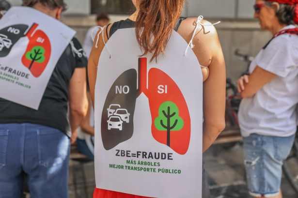 Protesta contra la Zona de Bajas Emisiones (GPMEDIA)