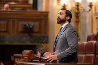 El diputado nacional de VOX por Granada en el Congreso, Jacobo Robatto (VOX)