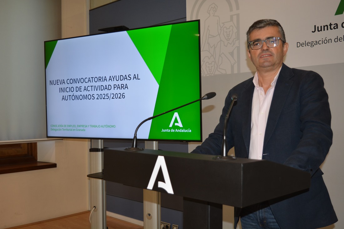 El delegado de Empleo, Empresa y Trabajo Autónomo en Granada, Javier Martín Cañizares (JUNTA)