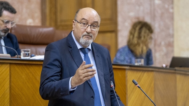 El parlamentario por Granada y portavoz adjunto del Grupo Parlamentario de Vox Andalucía, Ricardo López Olea (VOX)