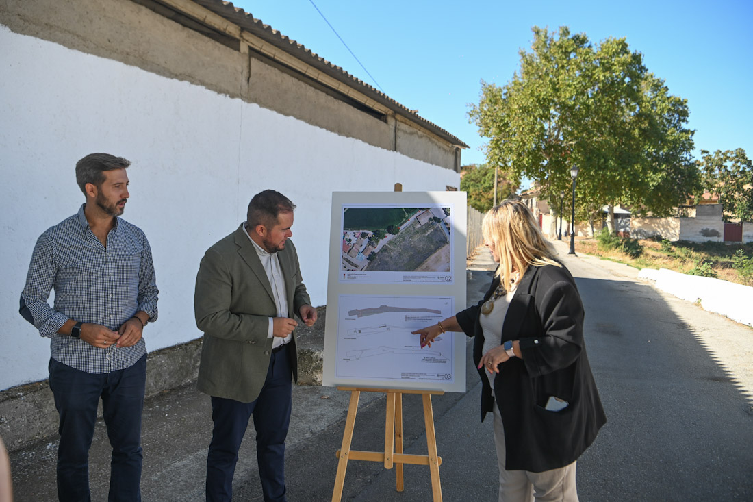 Obras en la Calle Bailén de Las Gabias (GPMEDIA)