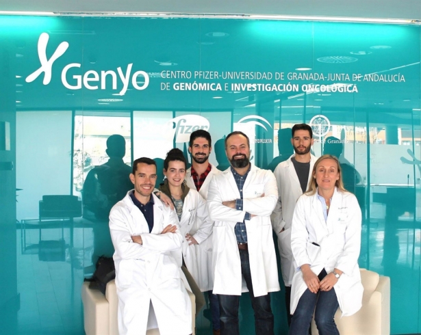 Grupo de investigadores que han participado en el estudio en Genyo (UGR)