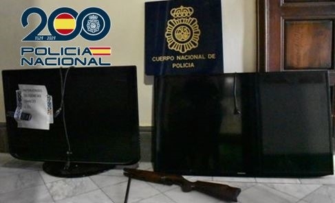 Objetos recuperados (POLICIA NACIONAL)