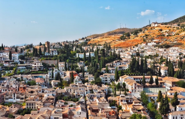 Vista de la ciudad de Granada