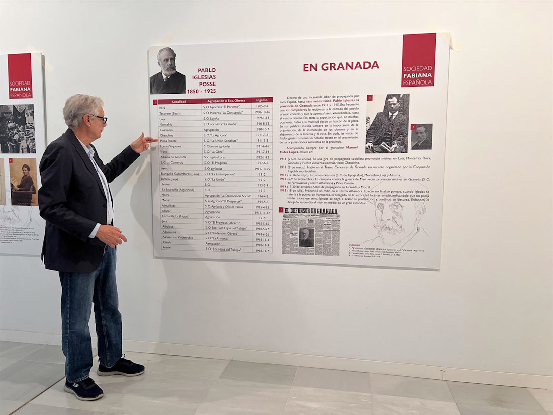 El presidente de la Sociedad Fabiana Española, Antonio María Claret García (SOCIEDAD FABIANA ESPAÑOLA)