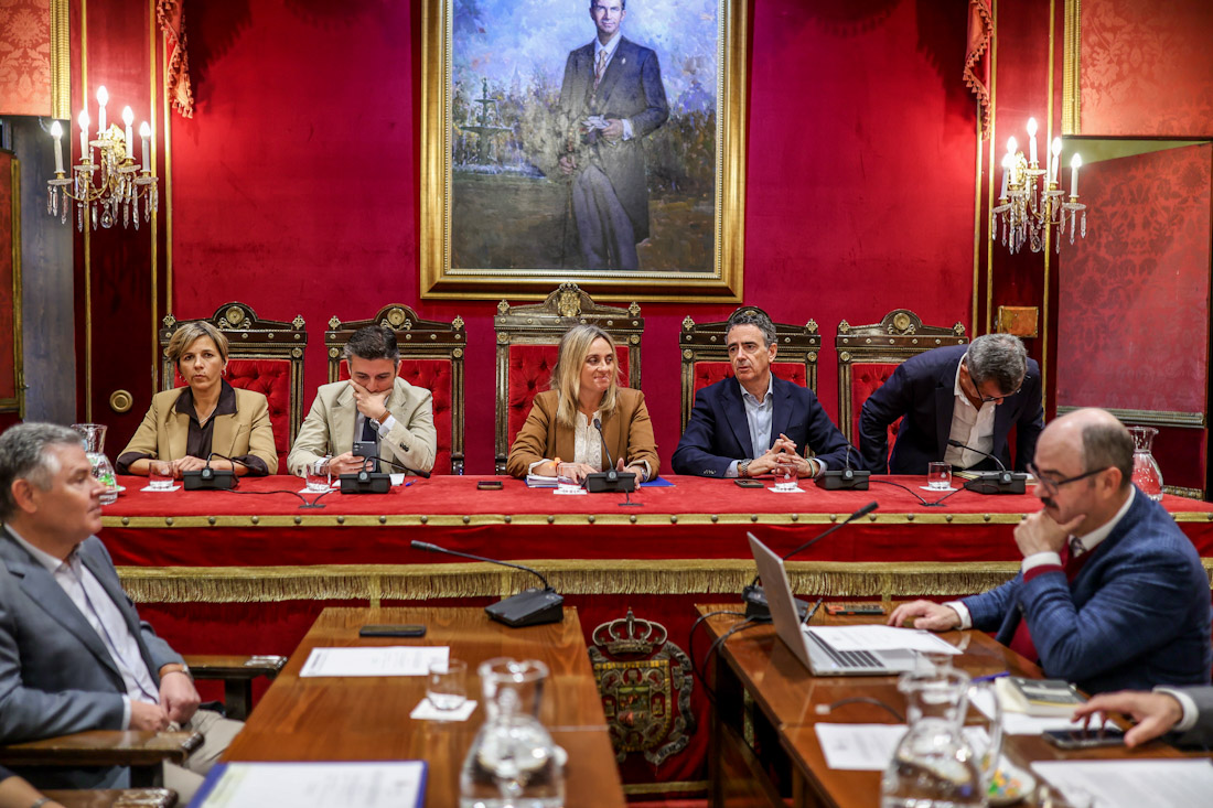 Pleno extraordinario del Ayuntamiento de Granada (GPMEDIA)