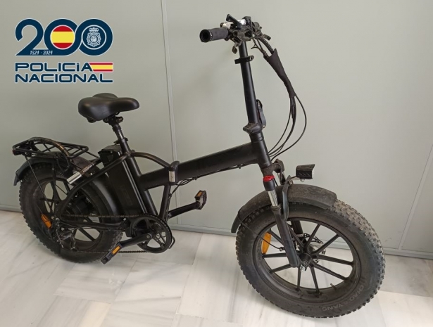Bicicleta recuperada (POLICÍA NACIONAL) Bicicleta recuperada (POLICÍA NACIONAL)
