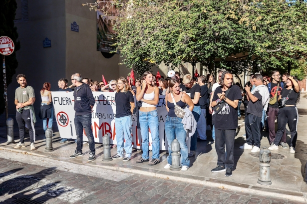 Protestas contra el acto de Vito Quiles (GPMEDIA