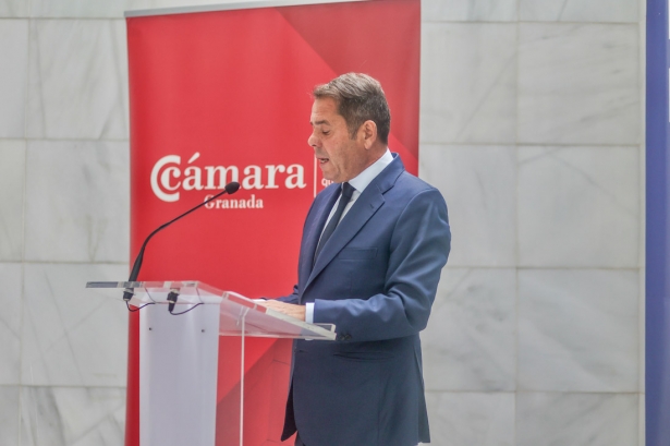 El presidente de la CGE y Cámara Granada, Gerardo Cuerva (GPMEDIA)