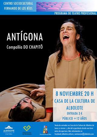 Cartel de la obra (AYTO. ALBOLOTE)