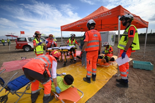 Imagen del simulacro (JUNTA)