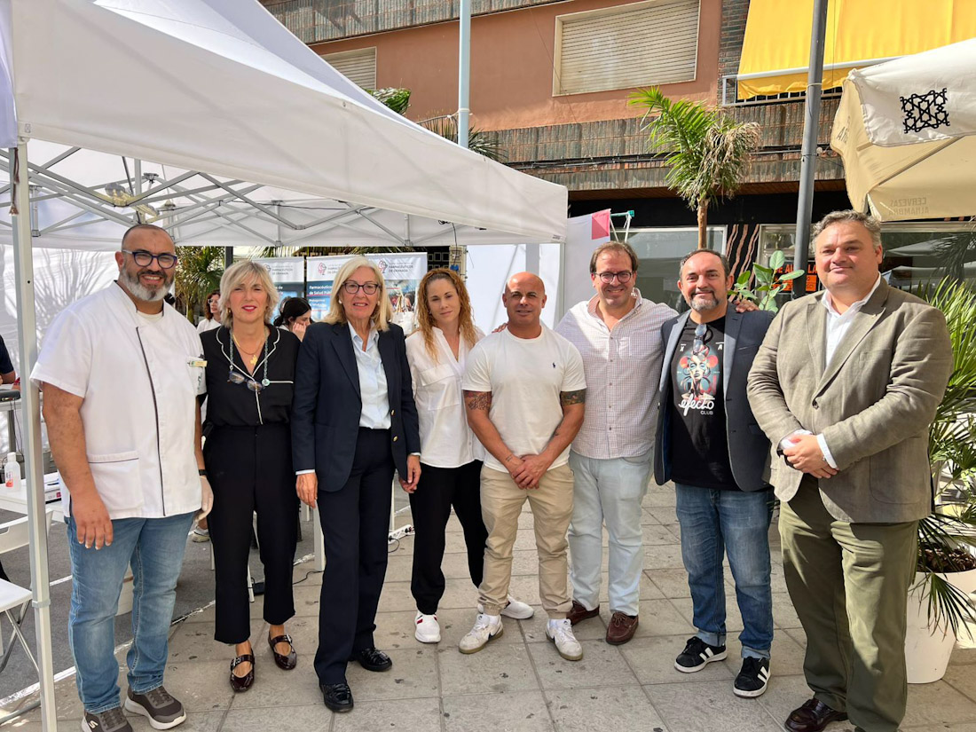 Carpa de la Salud en Motril