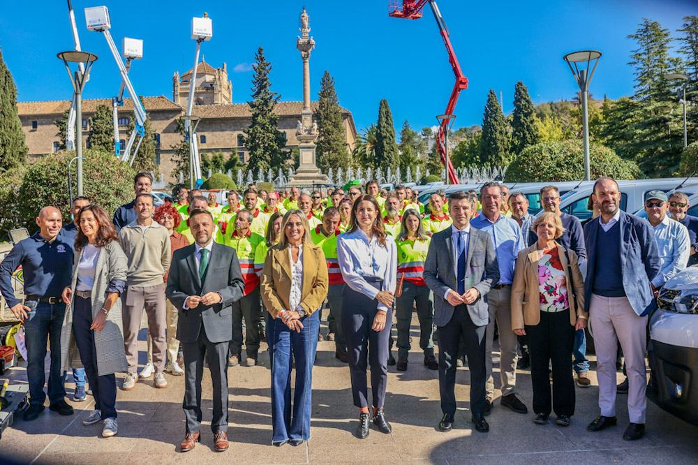 Presentación del contrato de mantenimiento de jardines (GPMEDIA)