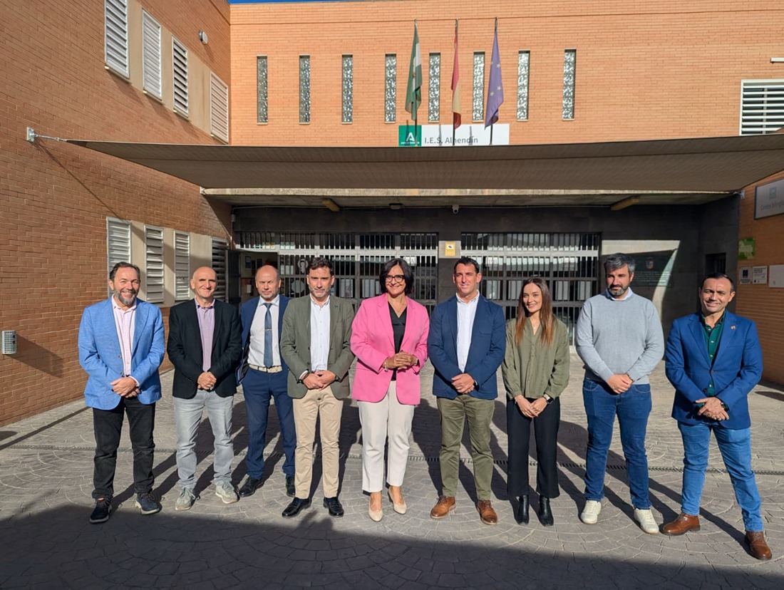 Visita al IES Alhendín (JUNTA)