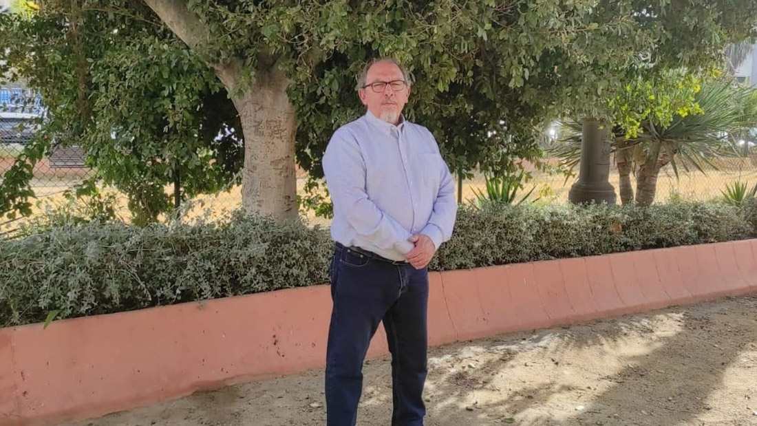 El coordinador local de Vox en Almuñécar, Juan Garrido (VOX)