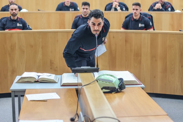Toma de posesión de los neuvos bomberos (DIPGRA)