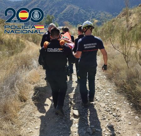 Imagen del rescate (POLICÍA NACIONAL)