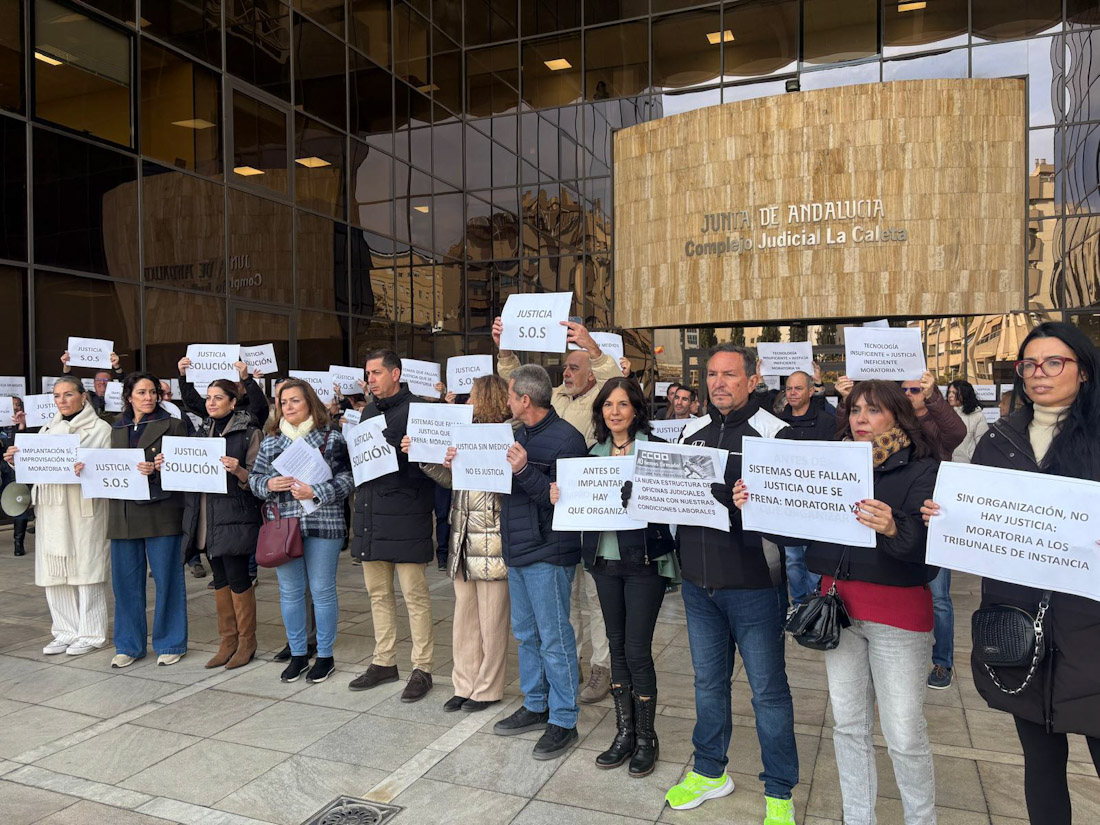 Imagen de la concentración (CCOO)