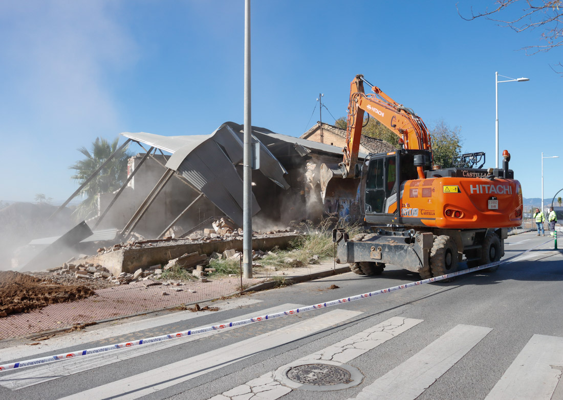 Demolición de la Huerta de la Maríana (GPMEDIA)