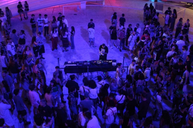 Festival Buen Tiempo en el Patio Elíptico del Centro Cultural CajaGranada, en imagen de archivo (ESPACIO CAJA SONORA)