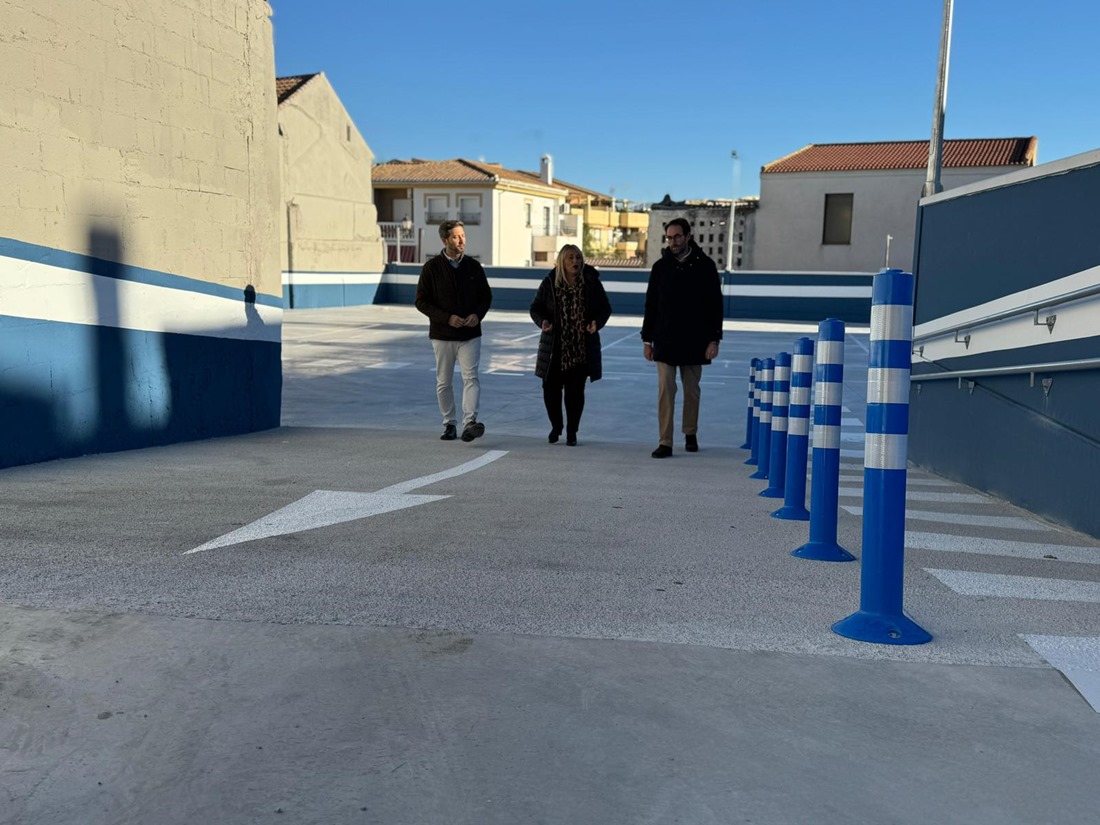 Visita al nuevo parking (AYTO. LAS GABIAS)