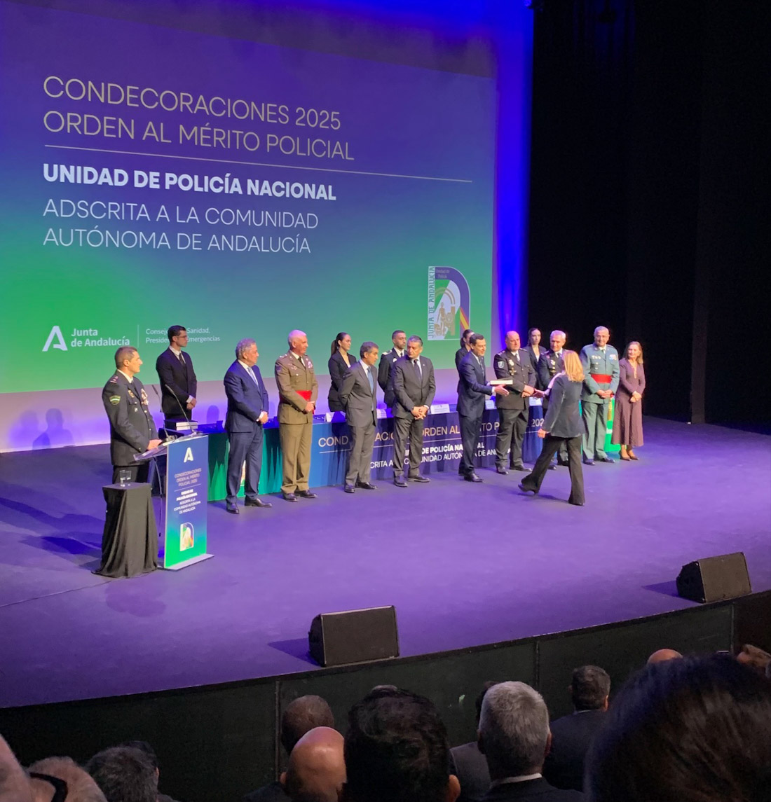 Entrega del galardón (CGE)