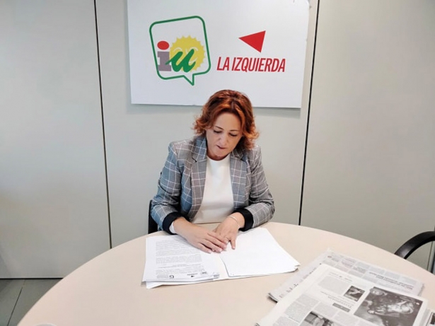 La coordinadora provincial de IU en Granada, Mari Carmen Pérez, en imagen de archivo (IU)