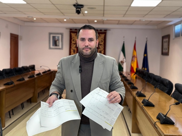 Javier Bravo, portavoz del Ayuntamiento de Las Gabias (AYTO. LAS GABIAS)
