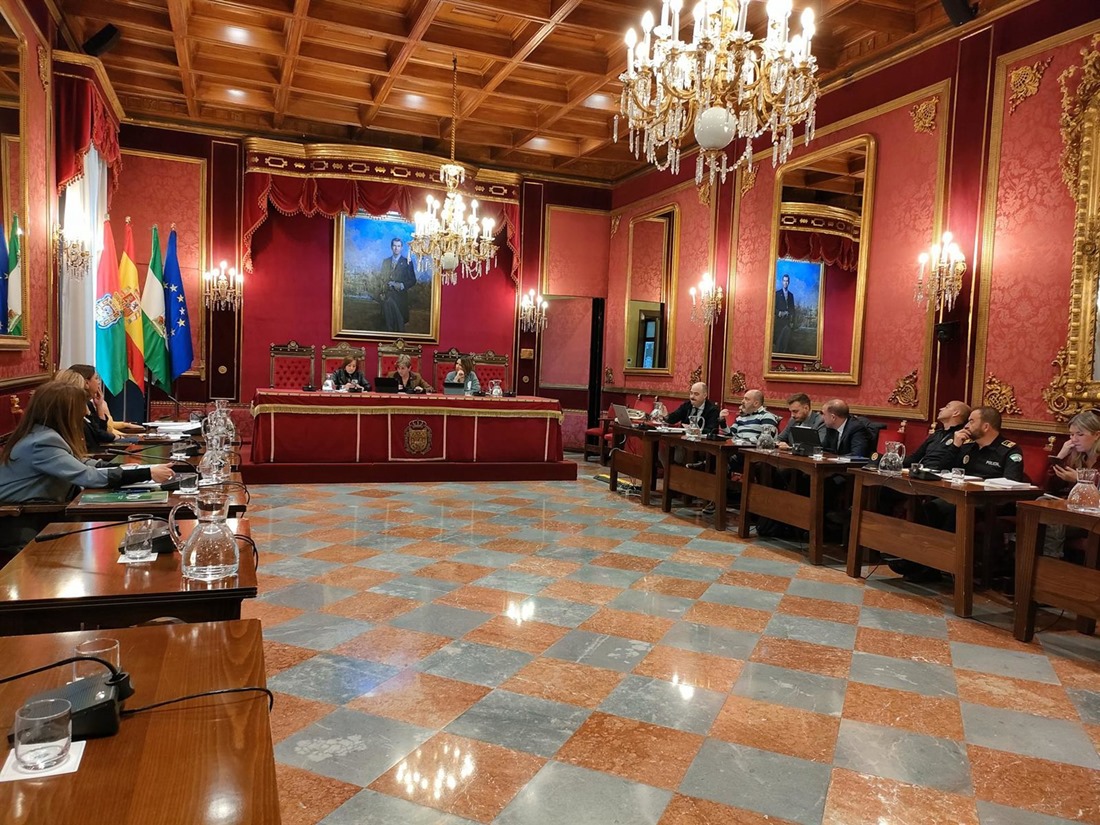Comisión de Protección Ciudadana, Educación, Política Social y Familia del Ayuntamiento de Granada (EUROPA PRESS)