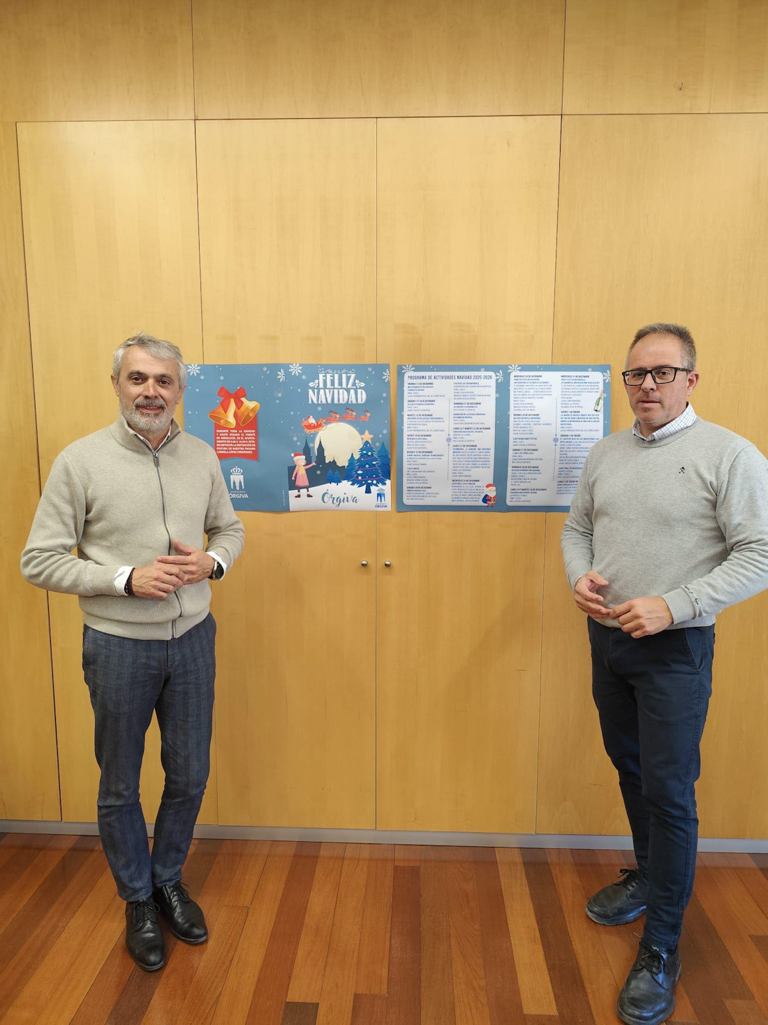 Presentación de las actividades navideñas (AYTO. ÓRGIVA)