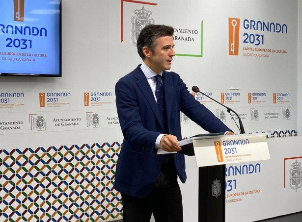 El portavoz del equipo de gobierno local de Granada, Jorge Saavedra, en imagen de archivo (AYUNTAMIENTO)