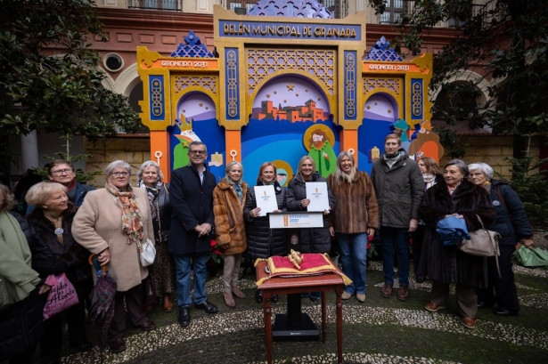 La Asociación Amigos del Belén de Granada ha formalizado su adhesión al proyecto de la candidatura de Granada a Capital Europea de la Cultura 2031 (AYUNTAMIENTO DE GRANADA)
