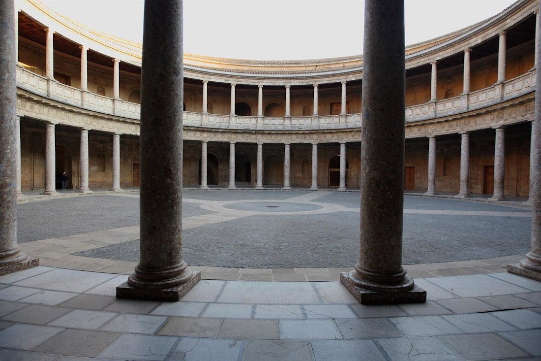Palacio de Carlos V, en imagen de archivo (PATRONATO DE LA ALHAMBRA)