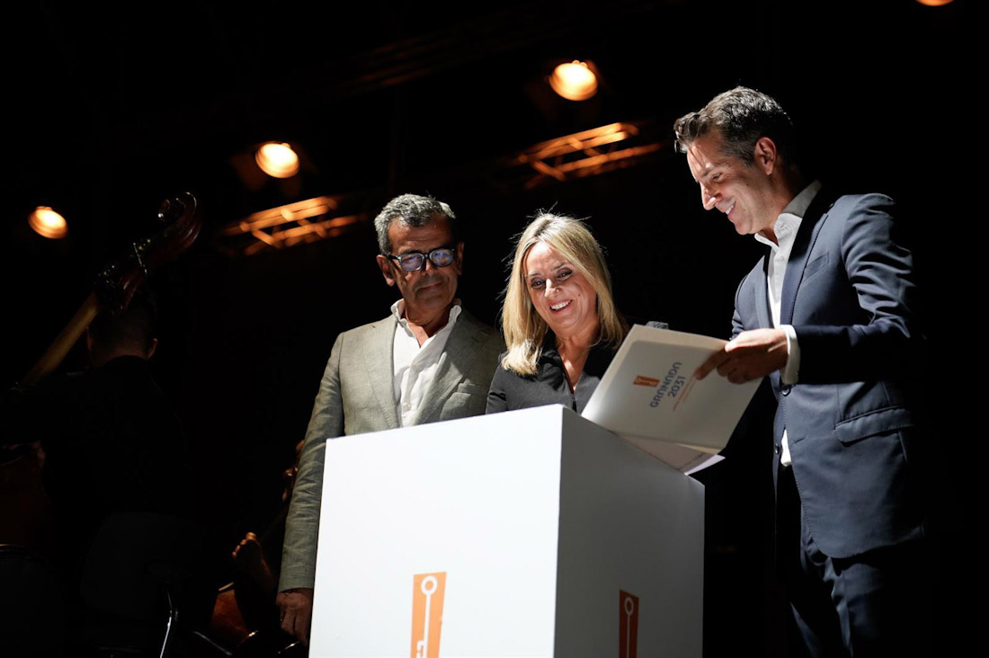 La alcaldesa de Granada, Marifrán Carazo, durante la inauguración de la I Bienal de Flamenco, a 5 de septiembre de 2025 en Granada (Andalucía, España). (Foto de archivo) (ARSENIO ZURITA - EUROPA PRESS) 