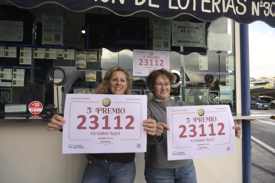 Quinto premio en la administración de lotería de Carrefour en Armilla (GPMEDIA)