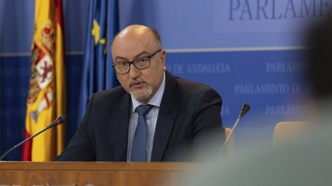 El parlamentario andaluz de Vox por Granada Ricardo López Olea (VOX)