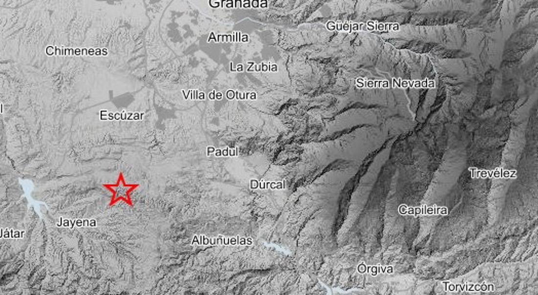 Seísmo en Jayena (IGN)