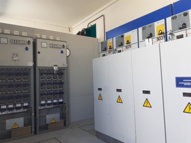 Imagen de archivo del interior de un centro de transformación de la zona norte (ENDESA)