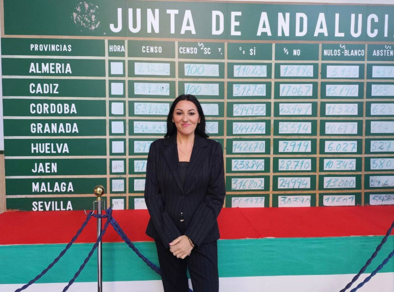 La diputada por Granada del Grupo Parlamentario Por Andalucía y secretaria de Acción Institucional de Podemos Andalucía, Alejandra Durán (PODEMOS GRANADA)