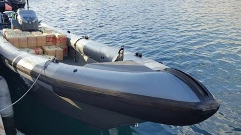 Imagen de archivo de una narcolancha