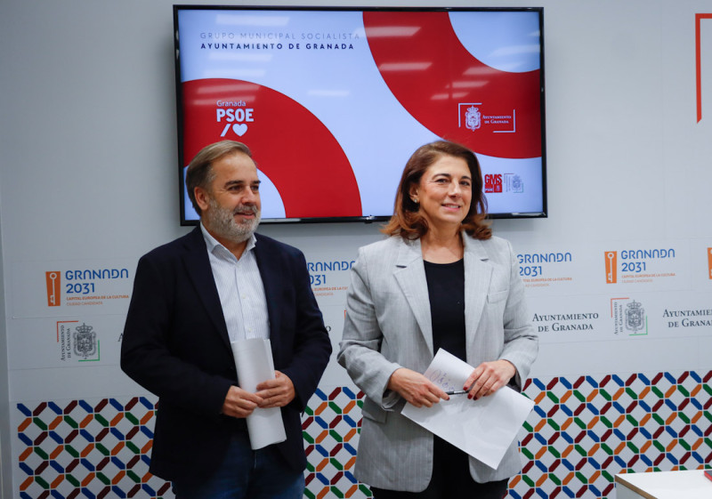 Raquel Ruz y Jacobo Calvo (PSOE)