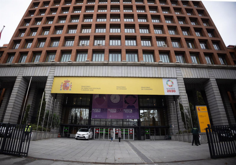 Fachada del Ministerio de Sanidad, Juventud e Infancia y Derechos Sociales y Agenda 2030, a 8 de marzo de 2024, en Madrid (EDUARDO PARRA - EUROPA PRESS) Fachada del Ministerio de Sanidad, Juventud e Infancia y Derechos Sociales y Agenda 2030, a 8 de marzo de 2024, en Madrid (EDUARDO PARRA - EUROPA PRESS)