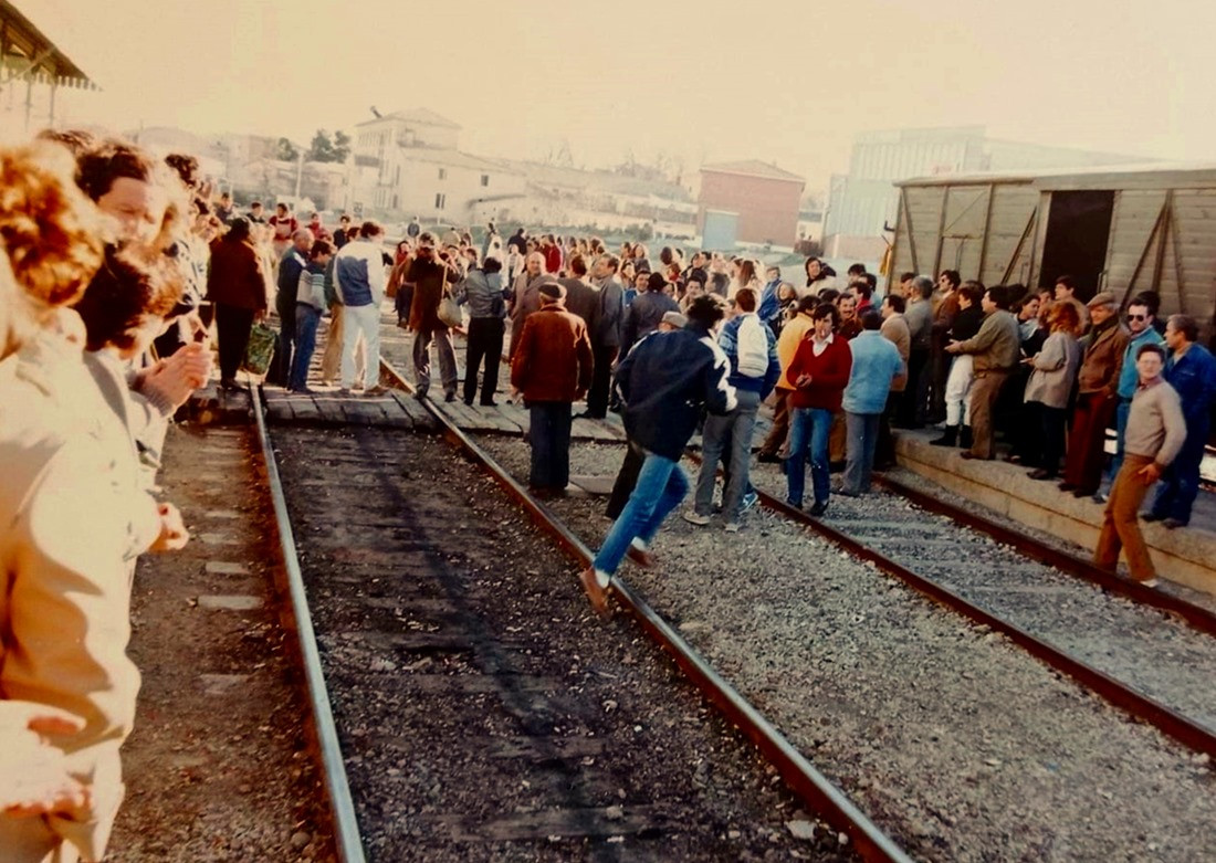 15000 días sin tren Guadix Baza Almanzora Lorca (LUIS USERO)