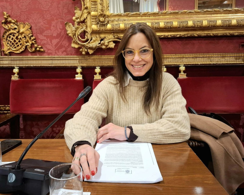 La viceportavoz de Vox en el Ayuntamiento de Granada, Mónica Rodríguez Gallego (VOX)