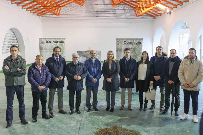 Colocación de la primera piedra del Centro IQuantum (GPMEDIA)