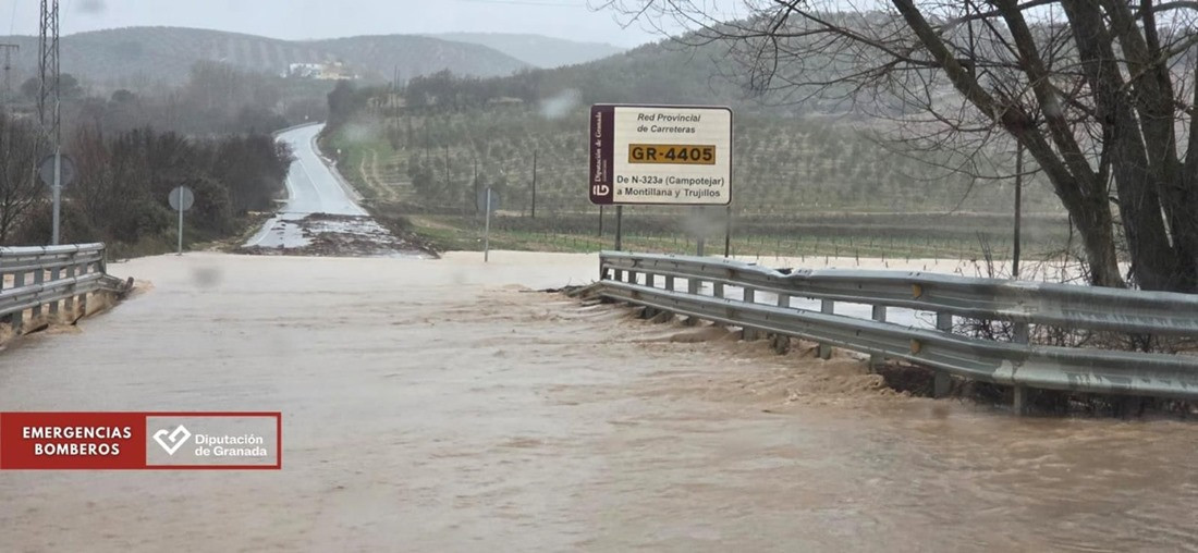 La GR-4405 PK 0 al PK 0+300, Montillana-Trujillos, en Granada (DIPUTACIÓN DE GRANADA)