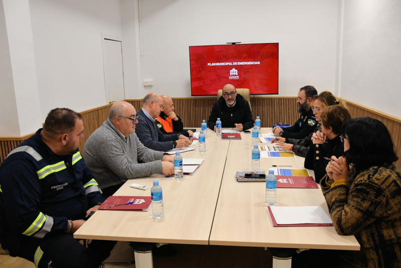 Reunión del plan de emergencia municipal (AYTO. ALBOLOTE)