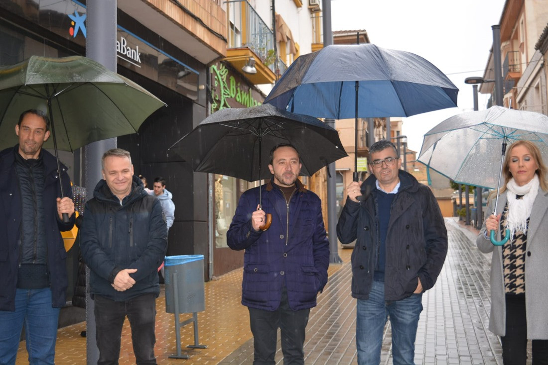 Imagen de la visita a Peligros (JUNTA)