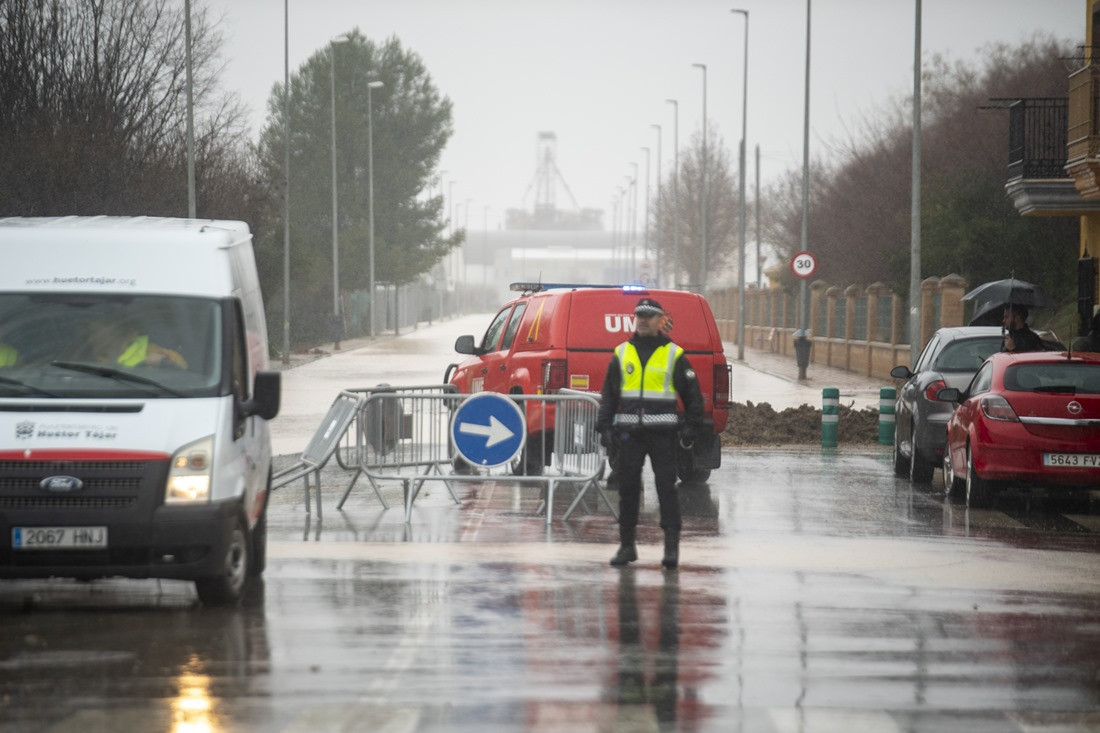 Huétor Tájar sigue rodeada de agua (GPMEDIA)