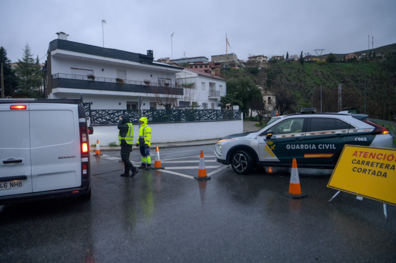 Carretera cortada en la provincia (GPMEDIA)